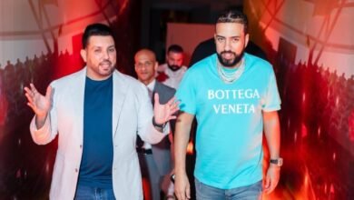منذر درويش يستقبل النجم فرنش مونتانا