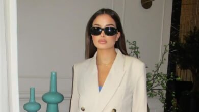 جوليا حسين بإطلالة أنيقة لصالح لويس فويتون