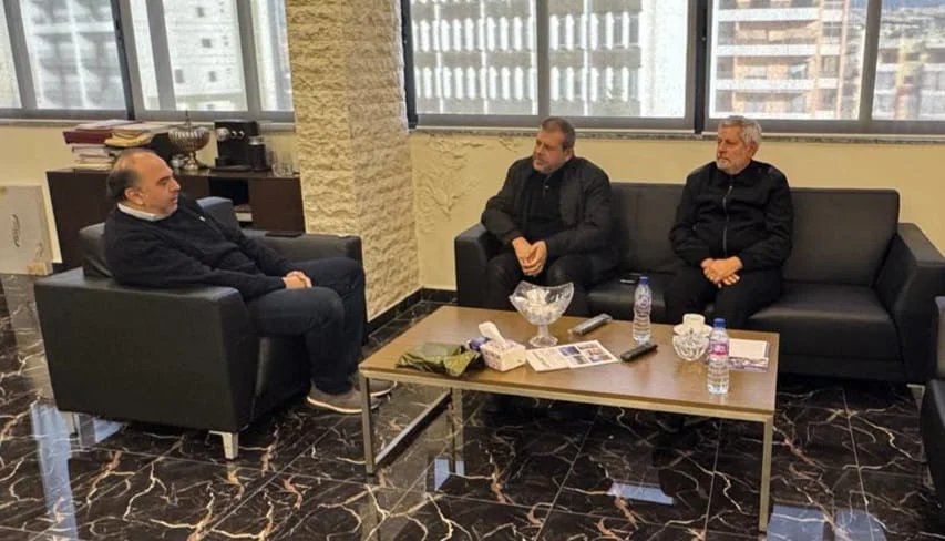 صورة مميزة: وفد من حزب الله في صيدا زار مدير عام مؤسسة مياه لبنان الجنوبي