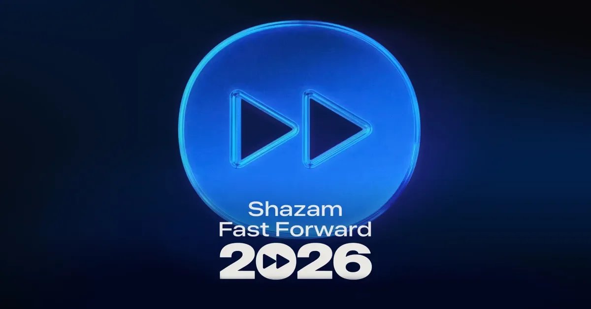 صورة مميزة: تكشف Shazam عن قائمة التشغيل Fast Forward 2026 للفنانين المتميزين