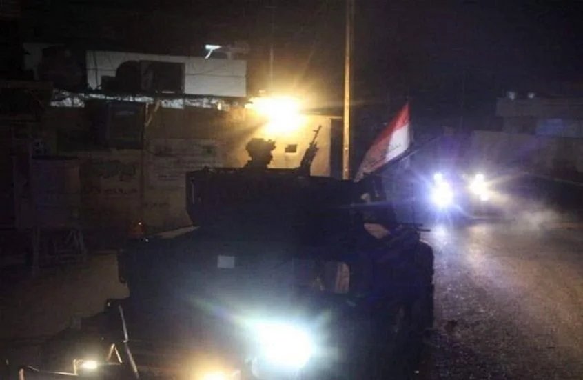 صورة مميزة: مراسل وصول تعزيزات كبيرة للقوات الأمنية إلى منطقة الشعب ببغداد إثر اندلاع اشتباكات مسلحة