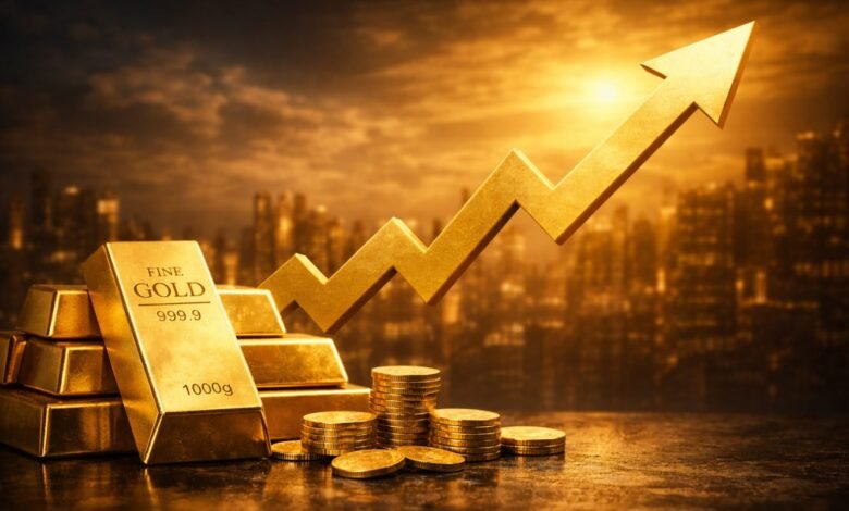 التوترات الجيوسياسية تعزز طلب الملاذ الآمن وأسعار الذهب ترتفع إلى 4,646