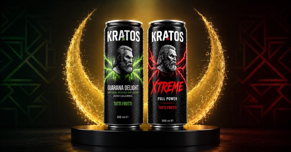 صورة مميزة: خياران من KRATOS بالسعودية: Guarana Delight خالٍ من السكر وXTREME