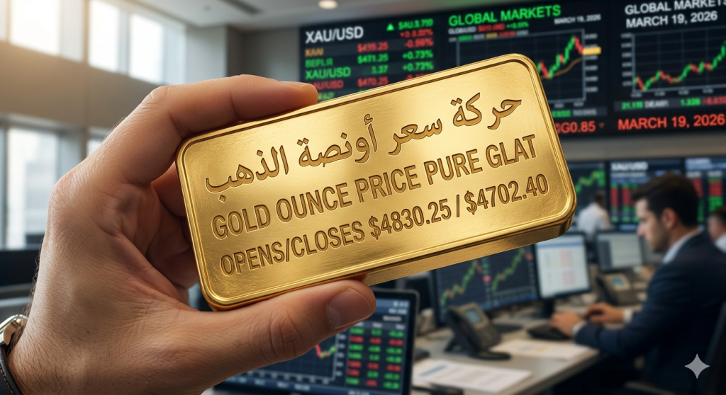 أسعار الذهب اليوم في الأسواق العربية.. الأونصة تتماسك قرب 4283 دولارًا وسط ترقب للفائدة الأميركية