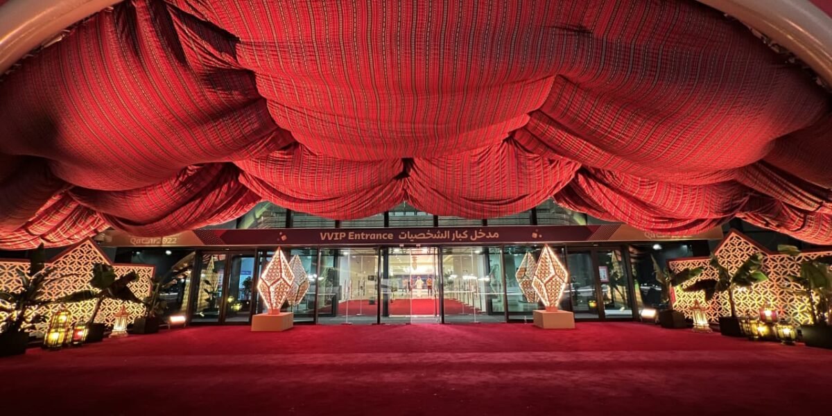 شركة Le Mariage تصاميم عالمية لصالات كبار الشخصيات في كأس العالم قطر 2022