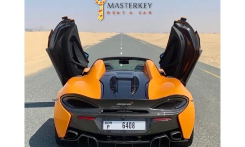 Masterkey Rent A Car is effolessly changing the game of exotic car rental in Dubai.