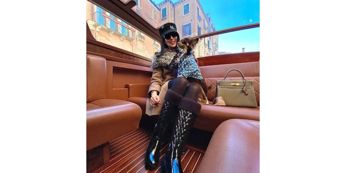 Nesrin Sanad in Venice Steps to Launch a New Project