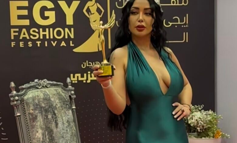 تكريم كاميليا ورد كأفضل فنانة عربية في مهرجان EGY Fashion Festival بالقاهرة