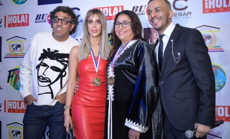 حفل الجوائز الذهبية لجمعية السياحة والفن الدولي بمراكش