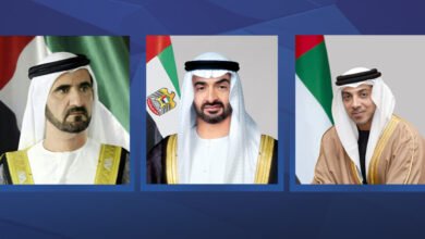 دولة الإمارات تعزي قطر بوفاة محمد بن حمد بن عبدالله آل ثاني