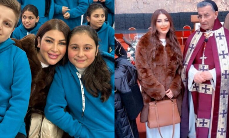 سفيرة النوايا الحسنة زينة سلامة ترسم البسمة على وجوه أطفال طرابلس