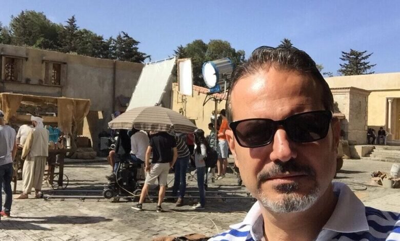 فنان ومخرج التلوين أسامة سعيد مابعد التصوير وقبل العرض ونجاح يلفت الإنتباه .