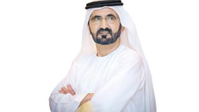 محمد بن راشد نفخر بأننا دولة شابة تسابق غيرها بروح الشباب